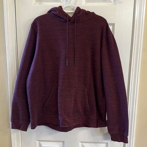 Men's XL Evergreen Maroon Hoodie